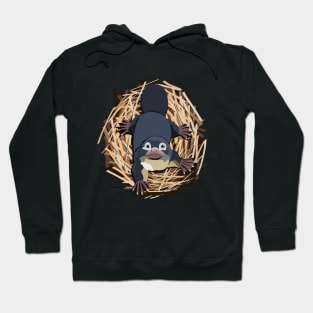 Platypus nesting burrow Hoodie